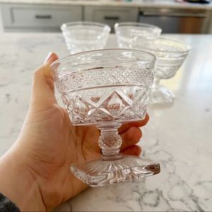 Vintage French Wine Glasses
